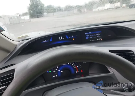 2012 Honda Civic Lx из США, поврежденный, VIN 19XFB2F58CE099472